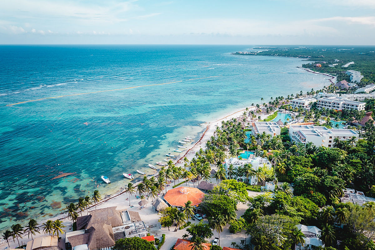 Akumal Bay in Quintana Roo, Mexico
