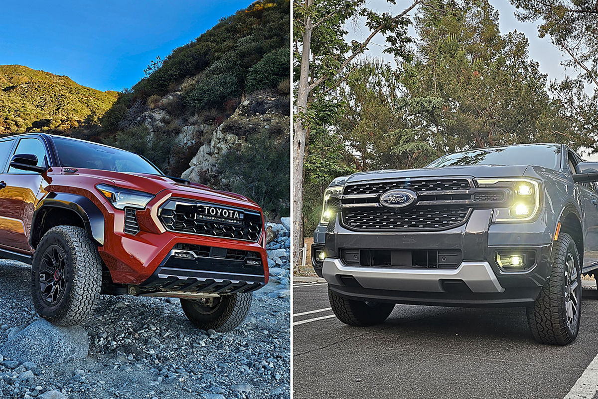 2025 AAA Car Guide Sneak Peek: Toyota Tacoma vs. Ford Ranger