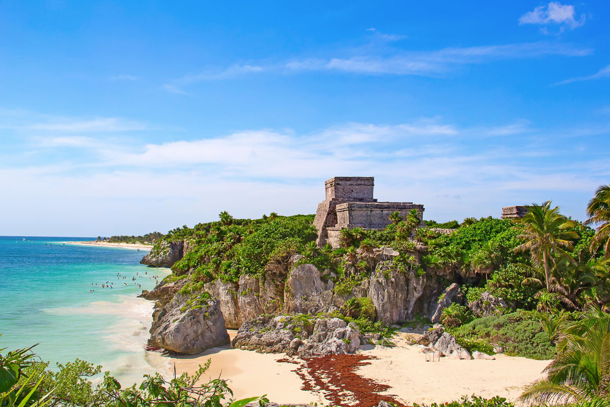 Tulum Mayan ruins