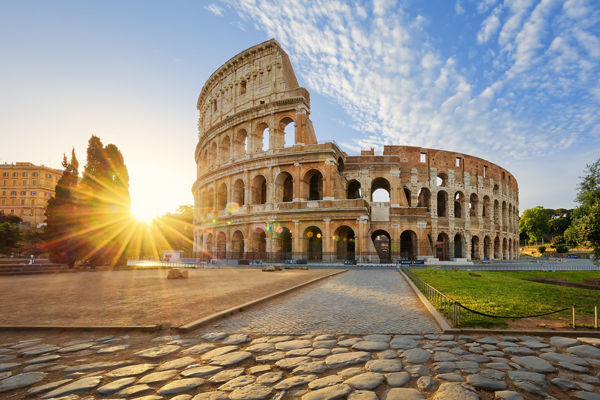 Colosseum in the morning