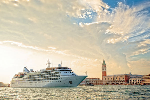 Silver wind in Venice, Italy.